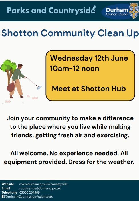 Shotton Community Clean Up and Litter Pick