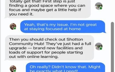 Support with Online Learning